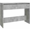 Generico Tavolo Consolle Grigio Cemento 100x35x76,5 cm in Truciolato,Mobili,Tavoli,Tavolini Decorativi,Tavolini,Grigio,20 kg,809840