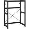 Generico Struttura per Lavabo da Bagno Nera 59x38x83 cm in Ferro,Mobili,Armadietti e portaoggetti,Componenti di arredo,Componenti di arredo Bagno,Nero,5.58 kg,338500