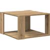 Generico Tavolino da Salotto Rovere Artigianale 51,5 x 51,5 x 30 cm,Mobili,Tavoli,Tavolini Decorativi,Tavolini da Salotto,Marrone,7.3 kg,869216