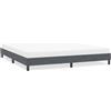 CIOURSTO Letto Imbottito in Velluto Singolo - Giro con Rete a Doghe e Gambe di Sostegno, Arredo Camera da Letto (200 x 220 cm)