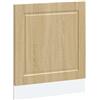 Generico Pannello Lavastoviglie Porto Rovere Sonoma 60x1,5x67 cm,Mobili,Armadietti e portaoggetti,Pensili da Cucina,Marrone,6.1 kg,854140