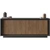 Web Convenienza Madia con 4 Ante Made in Italy - Credenza Contenitore Collezione Sky per Soggiorno Cucina Ingresso Sala da Pranzo Mobile Design moderno originale - Lava/mercure