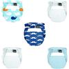 Domiva Set di 5 coppette lavabili da 0 a 4 kg
