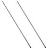 WRITWAA 2 Set Kit di Pali per Tenda da Campeggio, Palo di Supporto per Telo/Tenda da Sole, Ferro Argento, 2,1m, 25mm, 8 Sezioni, per Campeggio All'aperto