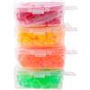 COOLHIYA Esche Artificiali di Mais Simulato 200 Pezzi in PVC per Pesca | Galleggianti, Aroma Mais Dolce, Riutilizzabili, per Carpe e Impieghi in Mare o Bacini