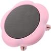 HOMSFOU Disco per Addominali Flower-Shaped a 5 Ruote, Plastico, Rosa, Design Stabile, per Allenamento Addominale e Ab Sculpting, Fitness Slider Wheel per Casa
