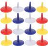 MAGICLULU 150 Pezzi Segnapalline da Golf Rotondo in Plastica 18mm, Marcatore per Palline da Golf, Precisione e visibilità, per Allenamento e Tornei Colore Casuale