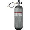 TUXING Bombola Subacquea 4500 Psi in Fibra di Carbonio 9L 9000CC ad Alta Pressione, bombola per Immersioni, bombola per Gas per Immersioni Profonde, bombola per Aria PCP