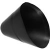 Amosfun Cono Anti Collisione per Kayak Nose Cone per Kayak Plastico Nero Facile da Installare e Barca Gonfiabile per Avventure All'aperto e Condizioni di Scarsa Luce