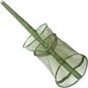 Rxgiasup Gabbia di stoccaggio per esche per tenere gamberi pesciolini gamberetti aragoste pesce vivo secchio portatile cestino da pesca a sgancio rapido per gamberetti