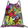 Generic Personalizzato Zaino Coulisse Creative Print Sacca Ginnastica con Coulisse Zaino Palestras per Donna Festival Spiaggia 36X42Cm