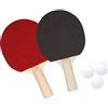 Best Sporting - Set da ping pong, 2 racchette da ping pong