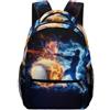 TFEDACVSS Baseball Swing Action—dynamic Sports IllustrationBorsa Da Viaggioi Outdoor Perzaino Adolescenti Vita Quotidiana Per Escursioni Viaggio Campeggio ScuolaOne Size