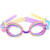 LALADEFIEE Occhialini da Nuoto Antiappannamento Unicorno in Silicone