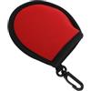 GRIRIW Copertura Protettiva per Palline da Golf in Neoprene, Rosso, con Clip e Gancio, Portatile, per Attività di Golf All'aperto, Uomo