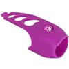PACKOVE Clacson per Bicicletta Elettrica Anello in Silicone Porpora, e Resistente alla Pioggia, Adatto per Bici da Strada e Mountain Bike Suono da 45db