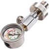 Ondreavax Controllore per Prove di Pressione Bombole d'Aria per Immersioni Subacquee DIN 232/300 Bar con Manometro 400Bar/6000Psi