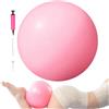 Generisch Palla Pilates Piccola Anti Scoppio Portatile Gonfiabile Da 25 Cm