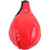 BESTYASH Palla da Boxe Appesa, Palla di Reazione a Forma di Goccia, Pu Rosso, per Migliorare Timing e Abilità di Pugno, Allenamento Quotidiano di Pugilato