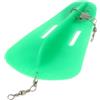 NUOBESTY Plastica Diving Board per Pesca Esche Regolabili e Lame Regolabili, Accessorio Verde per Appassionati di Pesca in Mare Profondo