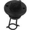 POPETPOP Tappo di Scarico Accessorio per Barca Sit On Top per Kayak e Canoa in Plastico Nero Sigillo e Installazione Facile, Diametro Vite 2,7cm