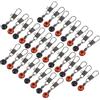 Homoyoyo Connettore Space Bean per Pesca in Mare, Accessorio in Acciaio Inossidabile Resistente e Rapido da Attaccare, per Acque Profonde e Correnti Veloci