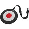 Alasum Bersaglio per Allenamento di Calcio, Goal Target per Precisione Tiro, Pp Nero, Cinghie Regolabili 15-27 38-68cm, per Allenamento Indoor, Giovani e Adulti