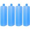 SOESFOUFU Ice Cooling Boxes 4 Pezzi in PE, Design Unico per Vacanze Estive | Contenitori Congelatore, Ghiaccio Portatile, Ghiaccini Freezer Riutilizzabili, per Uffici e Uso Quotidiano
