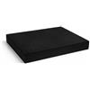 KQFCAZRE Balance Training Pad Cuscino Stabilità Tappetino Equilibrio Piattaforma Propriocezione Morbido E Reattivo Resistente All'umidità per Allenamento, Nero Notte, 50cm