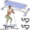 Generic Balance Board con monitor LCD, simulatore di sci portatile, bande di resistenza per allenamento completo del corpo, capacità di 150 kg, Twister vita per allenamento di stabilità e forza