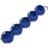 BUGUUYO Custodia in Silicone per Palline da Golf 5 Posti e Moschettone | Blu, Portatile e Resistente alle Cadute, da Appendere a Pantaloni o Sacca