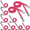 Luxshiny 10 Pezzi Guinzaglio per Guanti da Sci in Nylon Leggero e Semplice da Usare, per Piste da Sci e Gioco sulla Neve