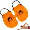 Generic Caricatori da nuoto, guanti da nuoto regolabili in silicone - Attrezzatura per il nuoto per bambini per l'allenamento