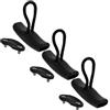 BESPORTBLE 3 Pezzi Kit Maniglia Sostituibile per Kayak in Plastica Nera, Facile da Trasportare e Montaggio Laterale per Barche e Dinghy
