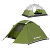 EchoSmile Tenda Campeggio per 2-3 Persone | Antivento e Ultraleggera, Facile da Installare, Impermeabile PU3000 mm, 3-4 Stagioni, Tende da Campeggio per Trekking