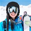 Hidyliu Casco da Sci per Adulti Casco da Ciclismo Ultraleggero Regolabile per Sport Invernali, Guscio in ABS e Nucleo in EPS Grezzo, Taglia M/L (#1)