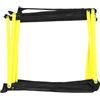 DIYEAH Scala di Agilità Portatile per Allenamento Calcio in Pp Giallo Design a Nove Quadrati, Leggera e Pieghevole per Sessioni di Training e Atleti