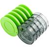 USHOBE Avvolgitore per Filo da Pesca Fishing Line Board Rotondo Verde Colore Casuale
