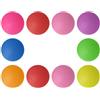 WRITWAA 10 Pezzi Palline da Ping Pong Colorate 40mm in Pp, Palline Lotteria Riutilizzabili e Leggere, per attività Ricreative e Riunioni Annuali Colore Casuale