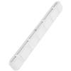 KALLORY Scatola Pinna Surfboard, Alloggiamento Pinna Singola per Tavola da Surf, 10,5 Pollici, Slot e Rettangolare, PVC Bianco, per Surfboard, Spiaggia e Competizioni