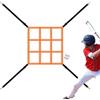 Generisch Strike Zone, rete da bersaglio regolabile | Strumento per l'allenamento di precisione del pitcher, rete per esercizi di baseball