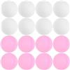 ifundom 100 Pezzi Palline da Ping Pong Colorate Opache da 40mm Senza Cuciture, Leggere Superficie Antiscivolo per Giochi Artigianali e Feste di Carnevale