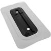 KAILIKETIY Connettore per Pinna da Paddleboard, Toppa per Fessura Pinna da Surf, PVC, 9 Pollici, Resistente all'Usura, Installazione Rapida, per Surfboard e Paddleboard, Sport Acquatici