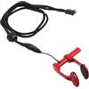 iplusmile Clip per Naso da Nuoto, Stringinaso Nuoto in Lega di Alluminio Rosso, Leggero, Antiscivolo, Isola la Pressione dell'Acqua, per Uomini e Donne, Sport Acquatici e Spiaggia