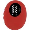 Pongnas Tester per la Forza della Presa della Mano - Dinamometro Elettronico Ricaricabile con capacità di 180 Kg/396 Libbre, Ricarica, Design Ergonomico in Silicone per Fitness e Valutazione