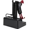 AKLOSIPY Agitatore Automatico del Telefono Cellulare Contapassi Oscillante Sinistra Destra Contapassi Cellulare per il Monitoraggio del Fitness, Rosso Scuro, Adatto a Telefoni da 3,5 Pollici