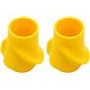 Generic Set da 2 Pezzi per Impugnatura per Racchetta da Tennis in Silicone, Comoda Copertura per Impugnatura