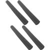 GALPADA 4 Pezzi Bastone di Allenamento Basket, Bastone di Blocco per Allenamento Pallacanestro, in Pearl Cotton Nero, Portatile, per Giocatori, Pratica di Gruppo al Chiuso, Coordinazione