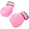 TOYANDONA Guantoni da Boxe Imbottitura in Spugna, Supporto Polso e Resistenza per 8 Oz in Pelle Pu per Allenamento Mma e Kickboxing Giovanile