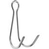 Hemobllo Gancio per Immersioni in Acciaio Inox, Gancio Doppio Portatile per Reef Diving e Scuba Diving, Argento, per Subacquei, Accessorio per Immersioni